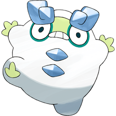 Galarian Darumaka shiny artwork