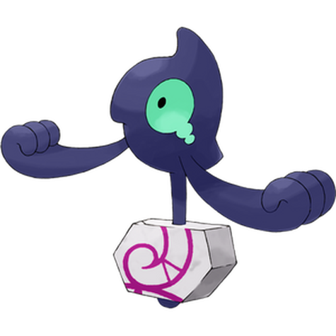 Galarian Yamask shiny artwork
