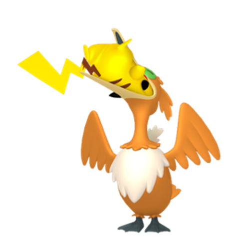 Gorging Cramorant shiny artwork