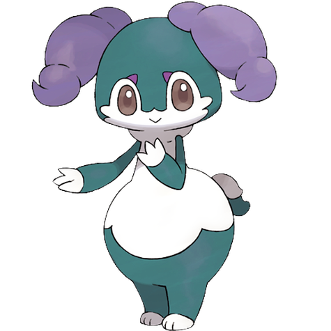 Female Indeedee shiny artwork