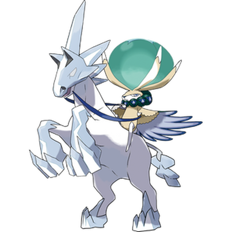 Ice Calyrex shiny artwork