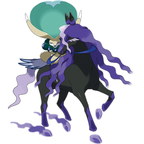 Shadow Calyrex shiny artwork