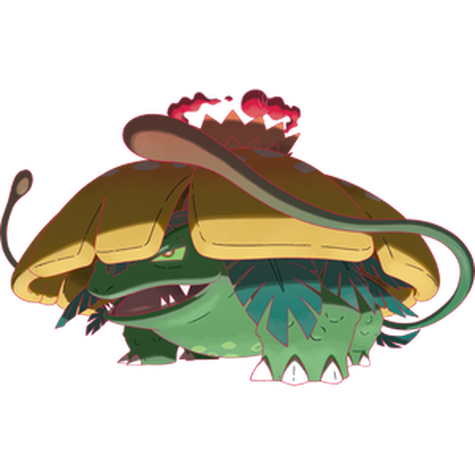 Gigantamax Venusaur shiny artwork