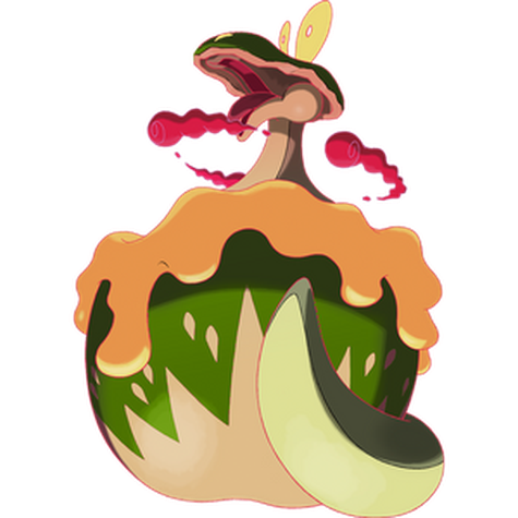 Gigantamax Flapple shiny artwork