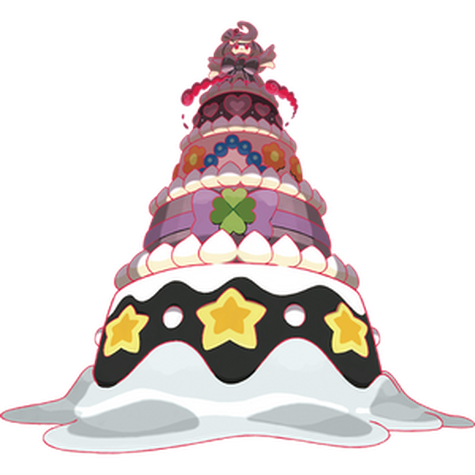 Gigantamax Alcremie shiny artwork