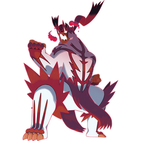 Gigantamax Single Strike Urshifu shiny artwork