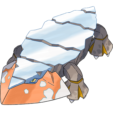 Hisuian Avalugg shiny artwork