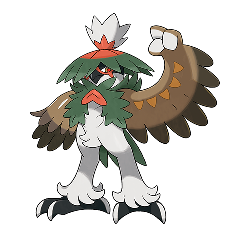 Hisuian Decidueye shiny artwork