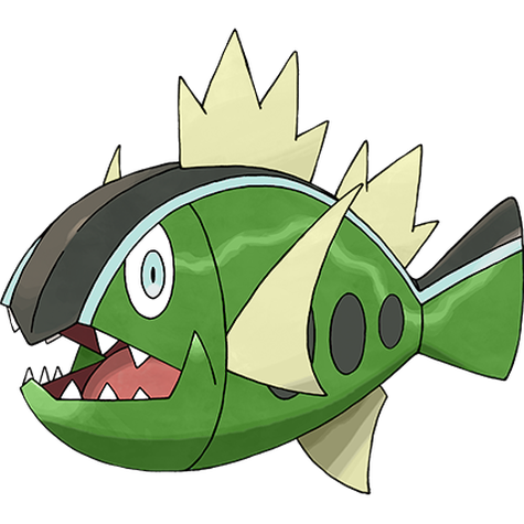 White-Striped Basculin shiny artwork