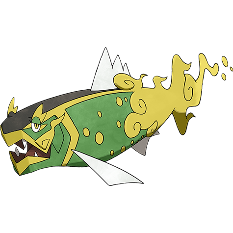 Female Basculegion shiny artwork