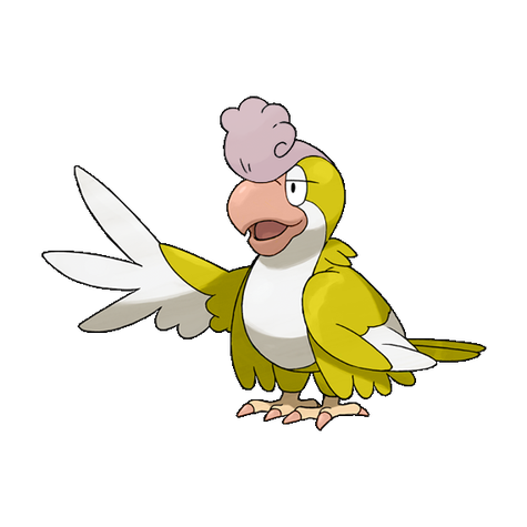 Yellow Plumage Squawkabilly shiny artwork