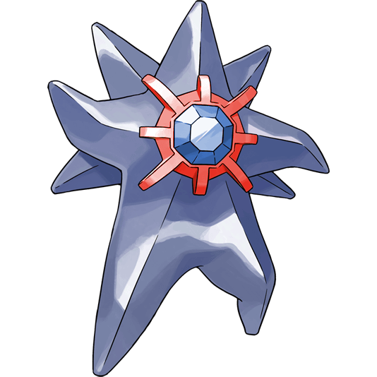 Mega Starmie shiny artwork