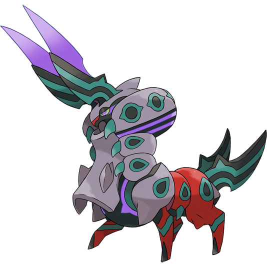 Mega Scolipede shiny artwork
