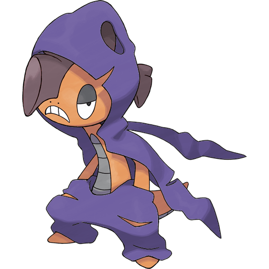 Mega Scrafty shiny artwork