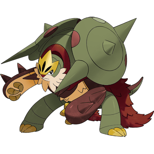 Mega Chesnaught shiny artwork