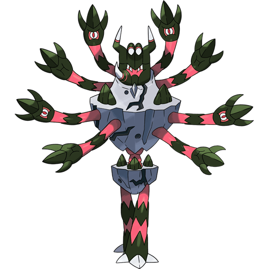 Mega Barbaracle shiny artwork