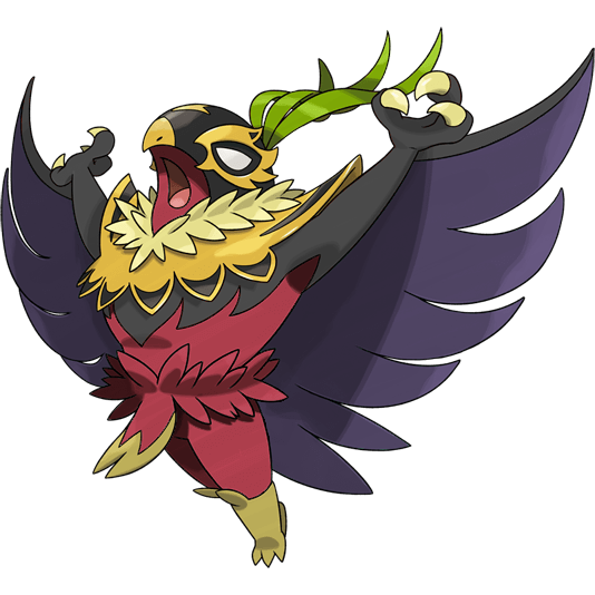 Mega Hawlucha shiny artwork