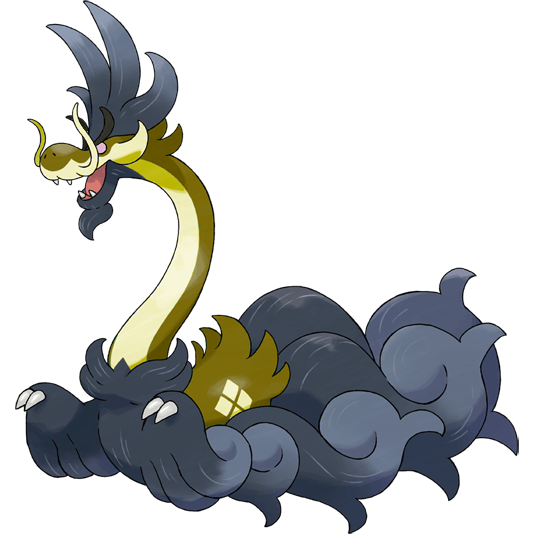 Mega Drampa shiny artwork