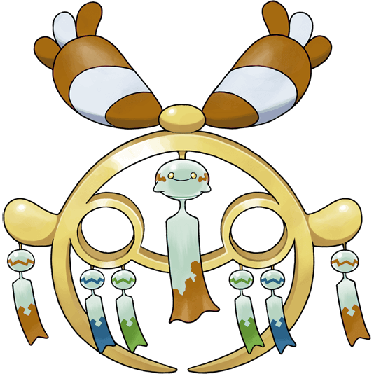 Mega Chimecho shiny artwork
