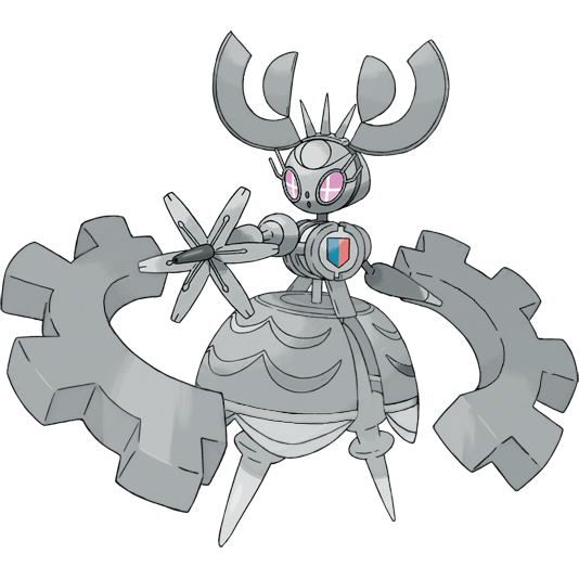 Mega Magearna shiny artwork