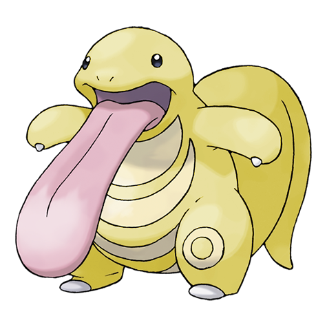 Lickitung shiny artwork