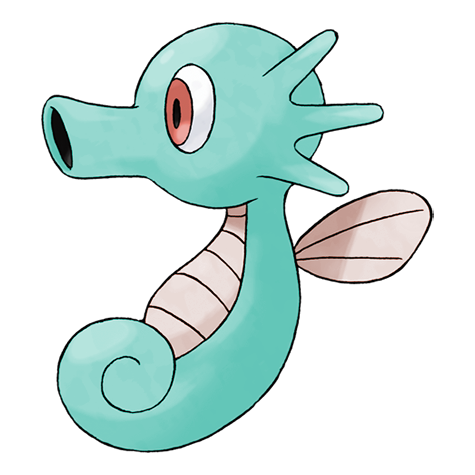 Horsea shiny artwork