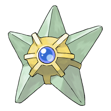 Staryu shiny artwork