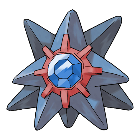 Starmie shiny artwork