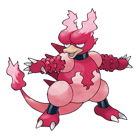 Magmar shiny artwork