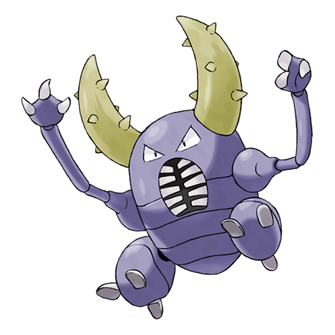 Pinsir shiny artwork