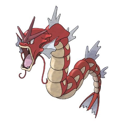 Gyarados shiny artwork