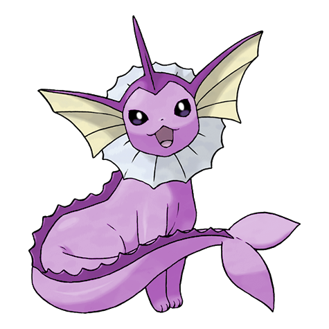 Vaporeon shiny artwork