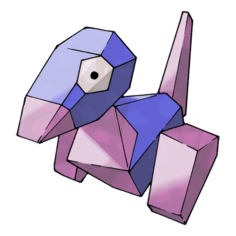 Porygon shiny artwork
