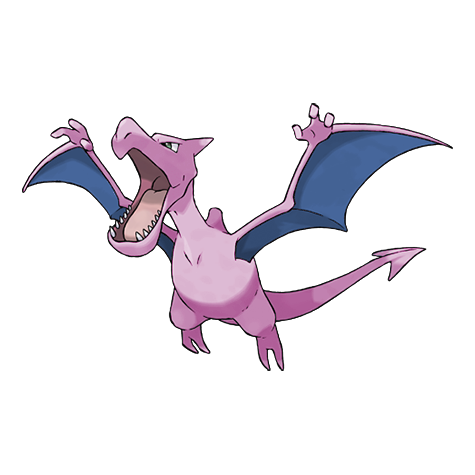 Aerodactyl shiny artwork