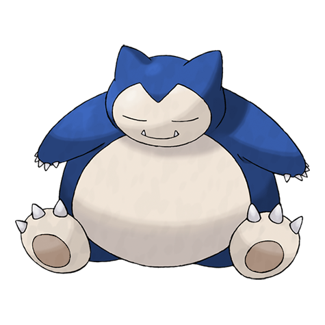 Snorlax shiny artwork