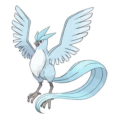Articuno shiny artwork