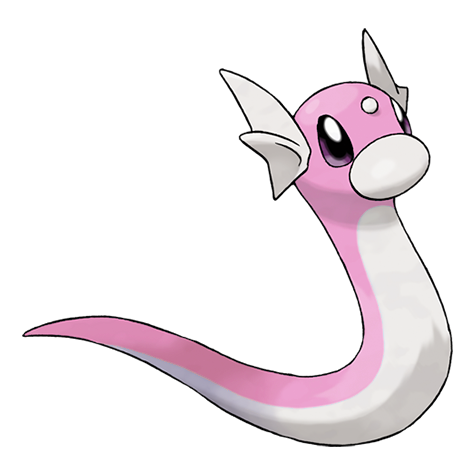Dratini shiny artwork