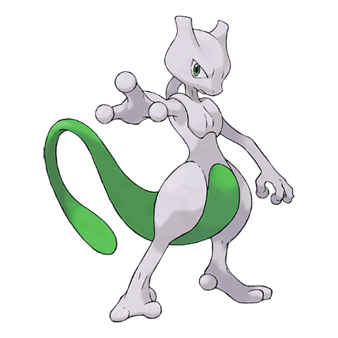 Mewtwo shiny artwork