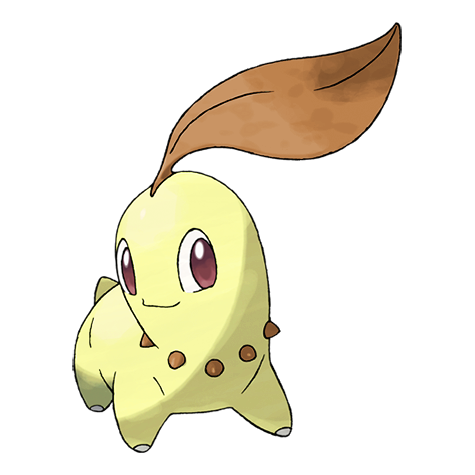 Chikorita shiny artwork