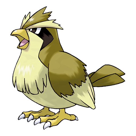 Pidgey shiny artwork