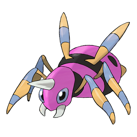 Ariados shiny artwork