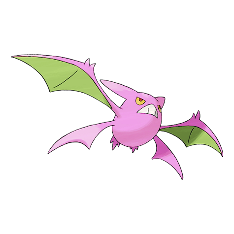 Crobat shiny artwork