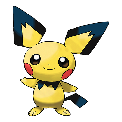 Pichu shiny artwork