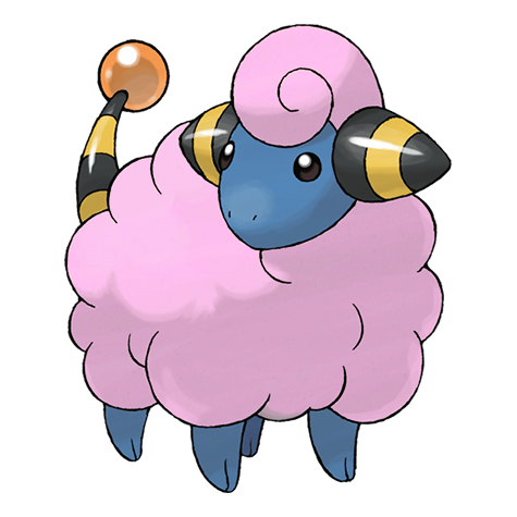 Mareep shiny artwork