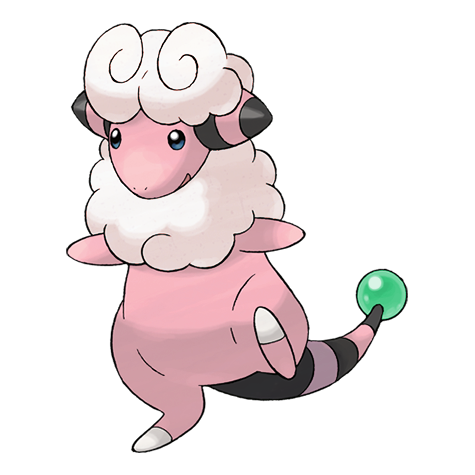 Flaaffy shiny artwork