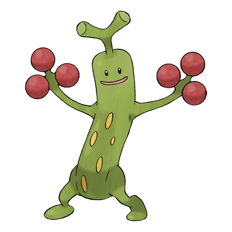 Sudowoodo shiny artwork