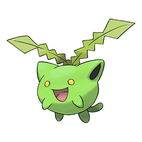 Hoppip shiny artwork