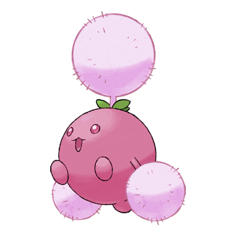 Jumpluff shiny artwork