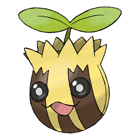 Sunkern shiny artwork