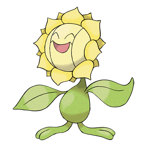Sunflora shiny artwork
